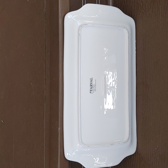 Farval Ceramic Hand Painted Tray - Picture 3 of 4